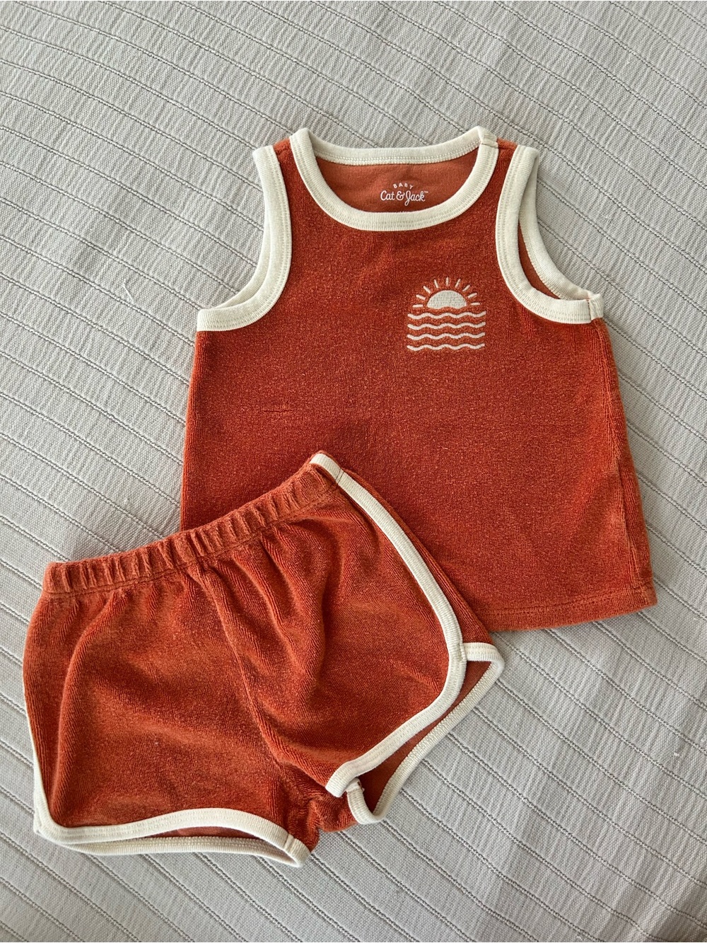 Terry cloth Summer Set 12 months
